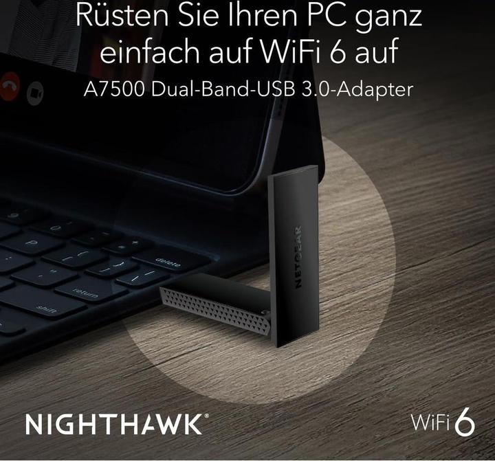 Produktbild Netgear Nighthawk AX1800 (USB 3.0)