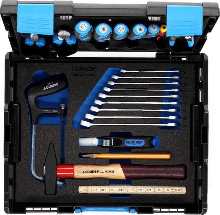 Image du produit Gedore 1100-BASIC Assortiment pour apprentis dans L-BOXX 136 (23 pièces)