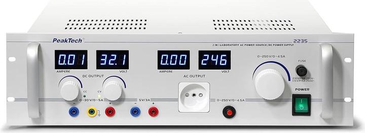 Produktbild Peaktech AC-Netzteil und DC-Stromversorgung 3 Kan....30 VDC 5 A...250 VAC 4 - 1.000 W - 1
