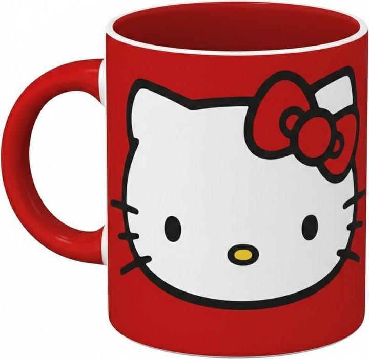 Hello Kitty Kaffeebecher Zwinkerndes Gesicht 350ml (350 ml)