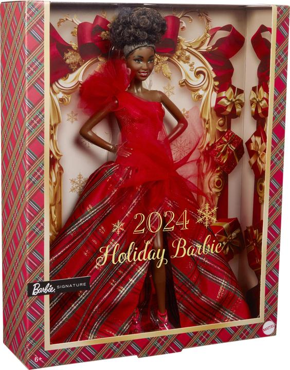 Produktbild Mattel Ppe Brune Joyeux Noel Barbie