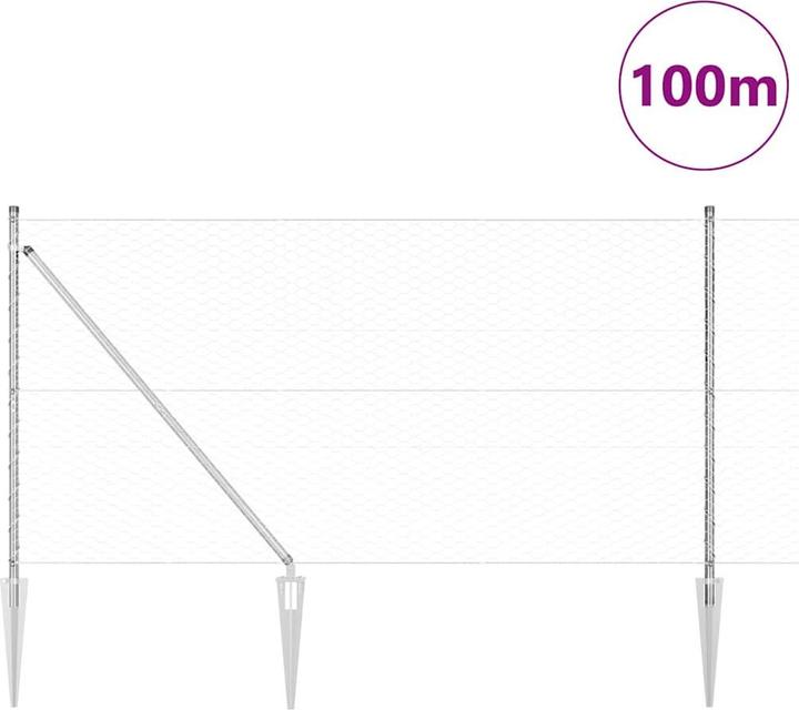 Produktbild vidaXL Gartenzaun