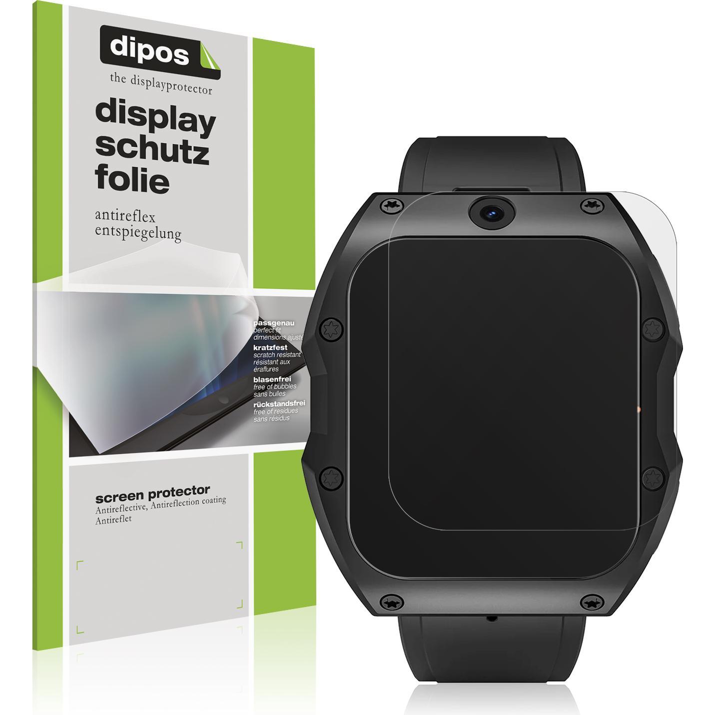 Dipos Schutzfolie Matt für Rogbid Model X Smartwatch, Smartwatch Schutzfolie, Transparent