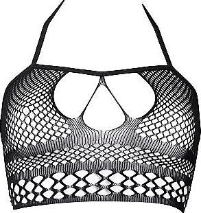 Immagine prodotto Le Désir Top con Scollo all'Americana con Laccetto Nero (Taglia unica)