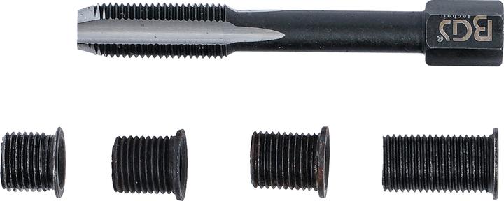 Image du produit BGS Kit de réparation pour filet de bougie M8 x 1,0 mm 5 pièces