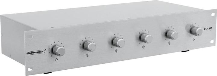 Image du produit Omnitronic ELA Régulateur LS 6 zones si