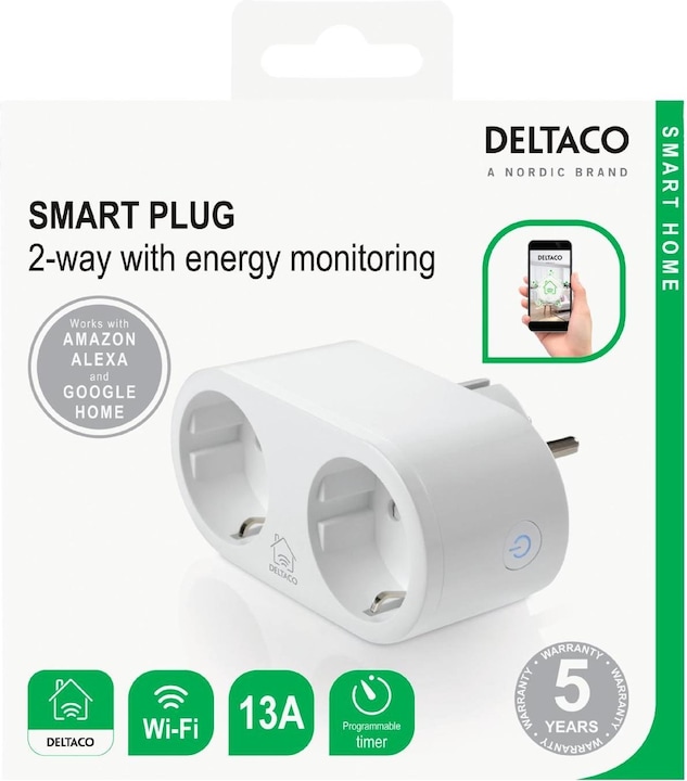 Actual product image Deltaco SH-P02E