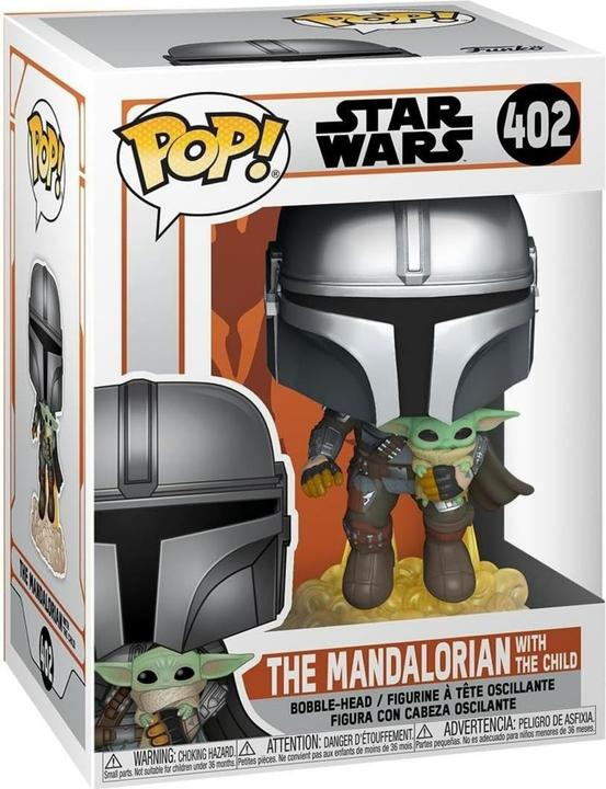 Funko POP! - Star Wars - The Mandalorian: Mando w. Jet Pack