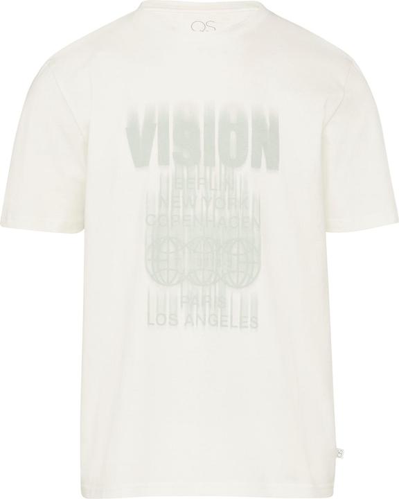 Produktbild S.Oliver T-Shirt Basic Rundhals T-Shirt mit Frontprint (M)