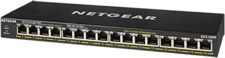 Actual product image Netgear GS316PP (16 Ports)