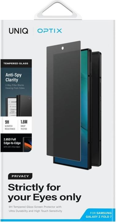 Image du produit Uniq Optix Privacy privacy tempered glass for Samsung Galaxy Z Fold7 (Samsung Galaxy Z Fold7)