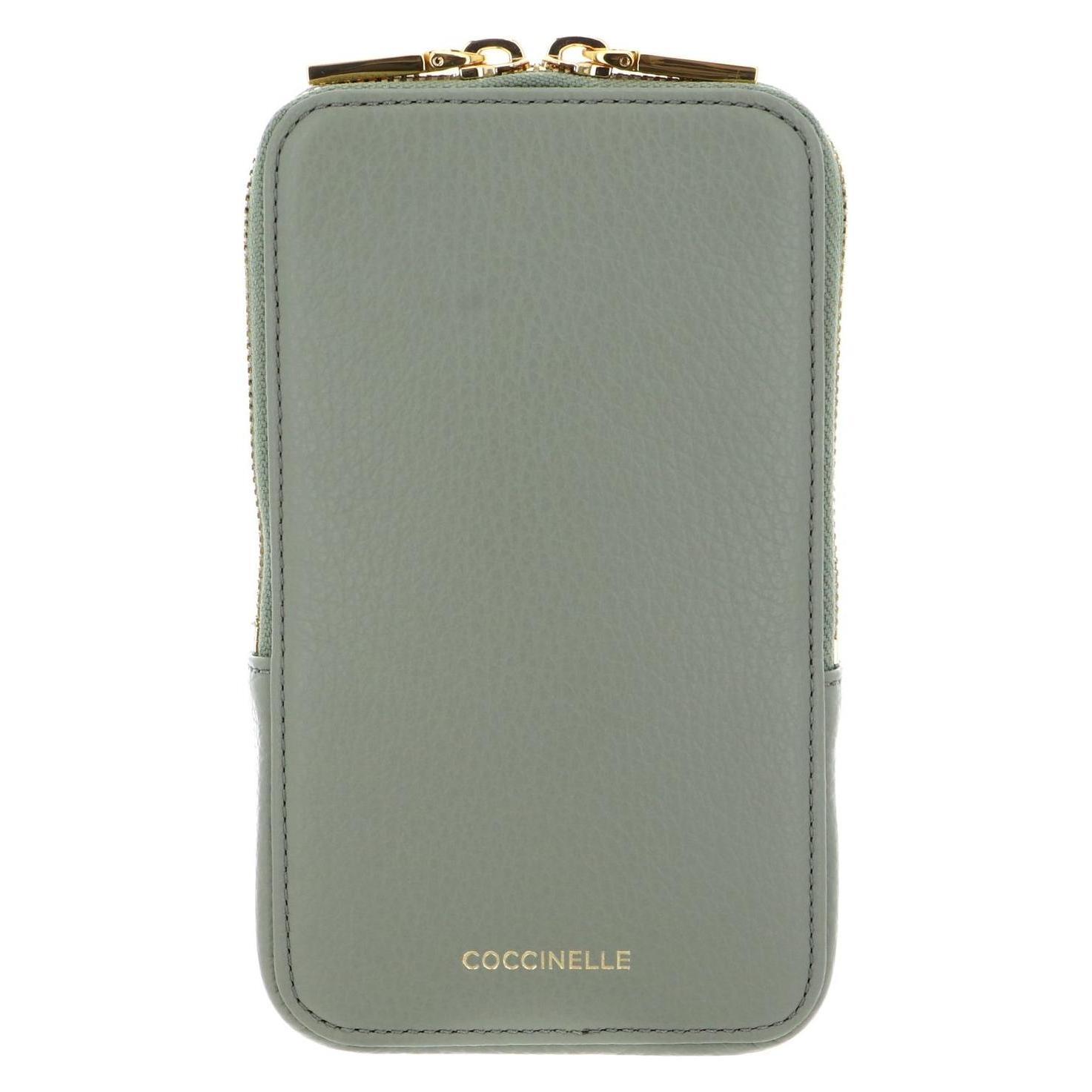 Coccinelle, Damen, Handtasche, Flor Hi-Tech Phone Bag, Grün