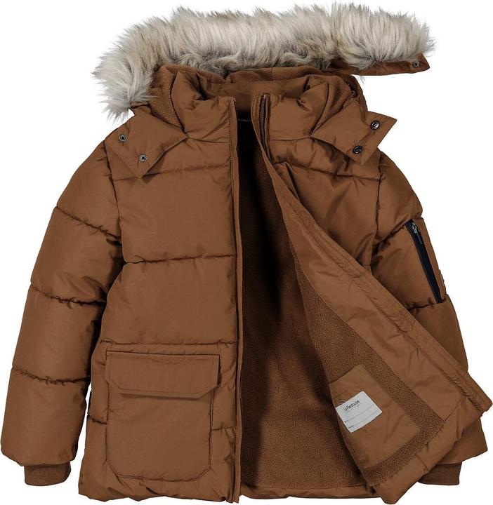 Actual product image La Redoute Collections Quilted winter jacket with hood (116)