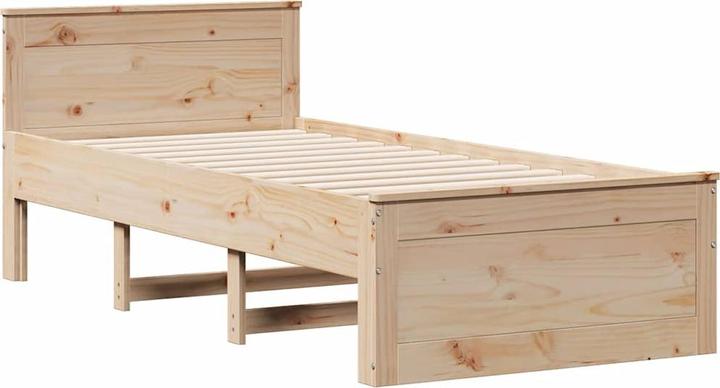 Image du produit VidaXL Lit sans matelas avec tête de lit 120 x 200cm en pin (120 x 200 cm)