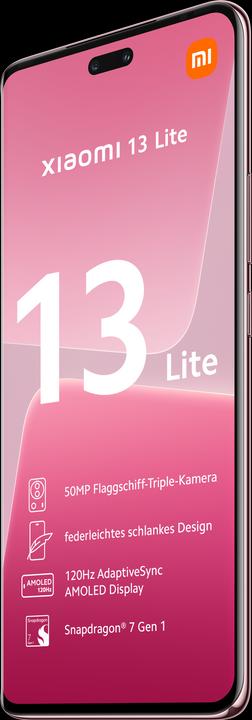 Productafbeelding Xiaomi 13 Lite (128 GB, Roze, 6.55", Dubbele SIM, 5G)