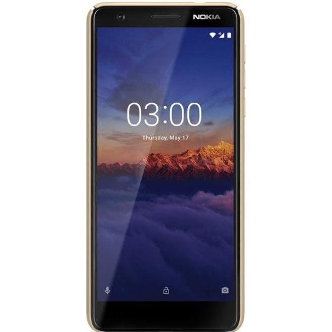 Thumbnail - Nillkin Super Frosted Shield Series (Nokia 3.1), Smartphone Hülle, Gold