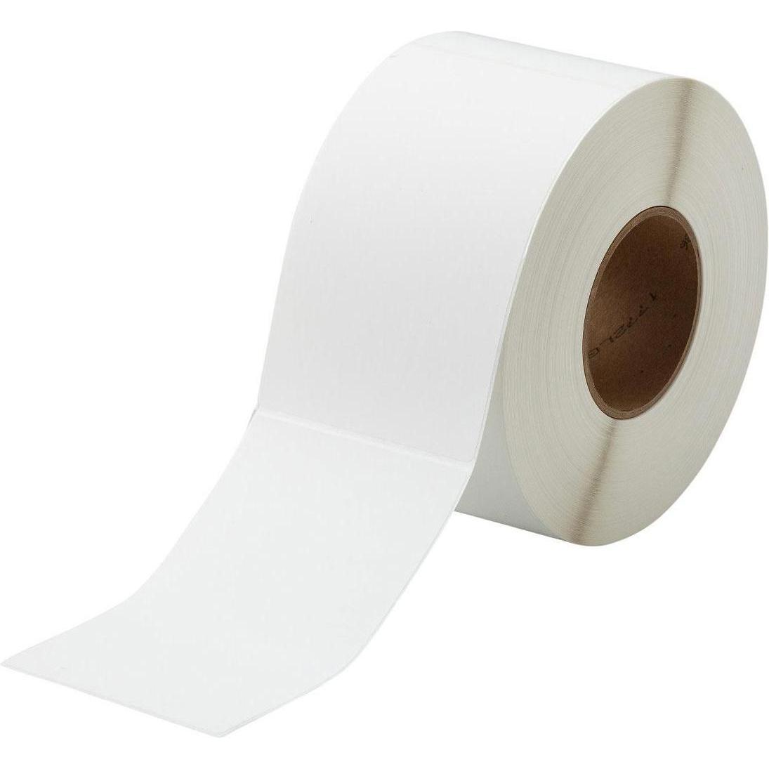 Brady, Etiketten, THT-78-408-1, Papier, Weiss, 101.60 x 165.10 mm, wiederablösbar (1000 E.)