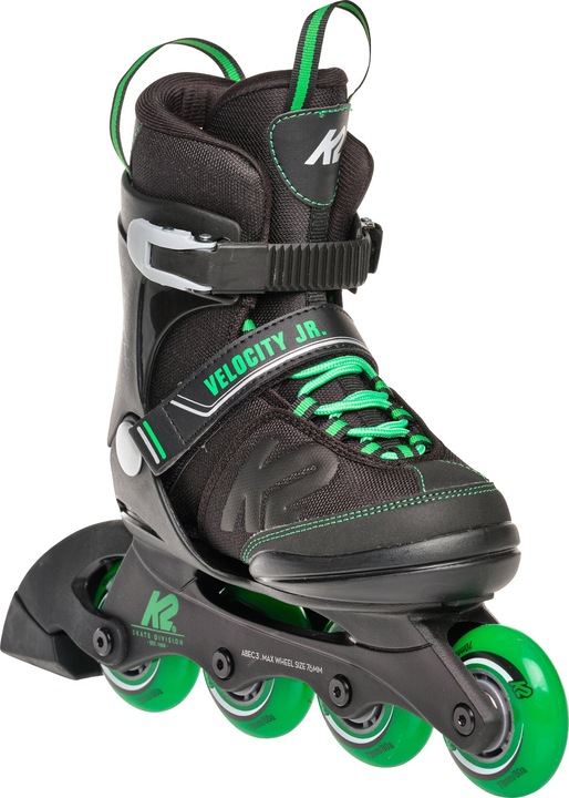 Produktbild K2 Velocity Junior Boy Inliner (Grösse: 32.0-37.0, black/green) (32)