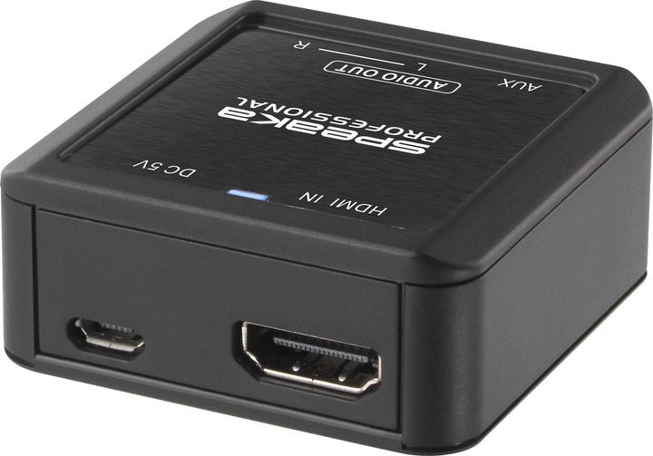 Actual product image SpeaKa Professional HDMI to stereo adapter