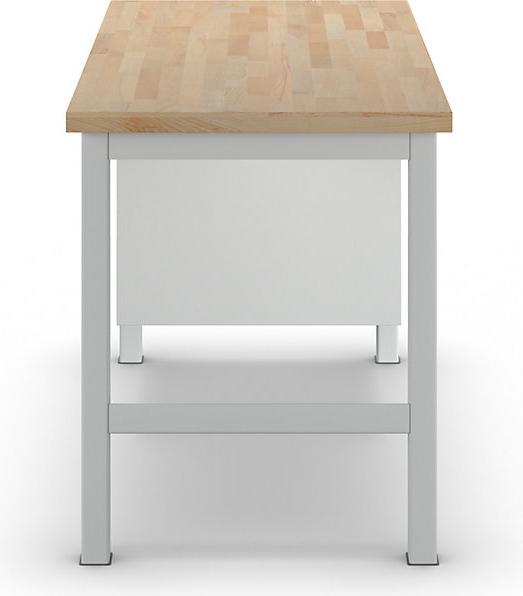Actual product image MBA-System Modular workbench, width 1500 mm, 3 drawers 1 x 125 / 2 x 175 mm, light (150 cm, 75 cm)