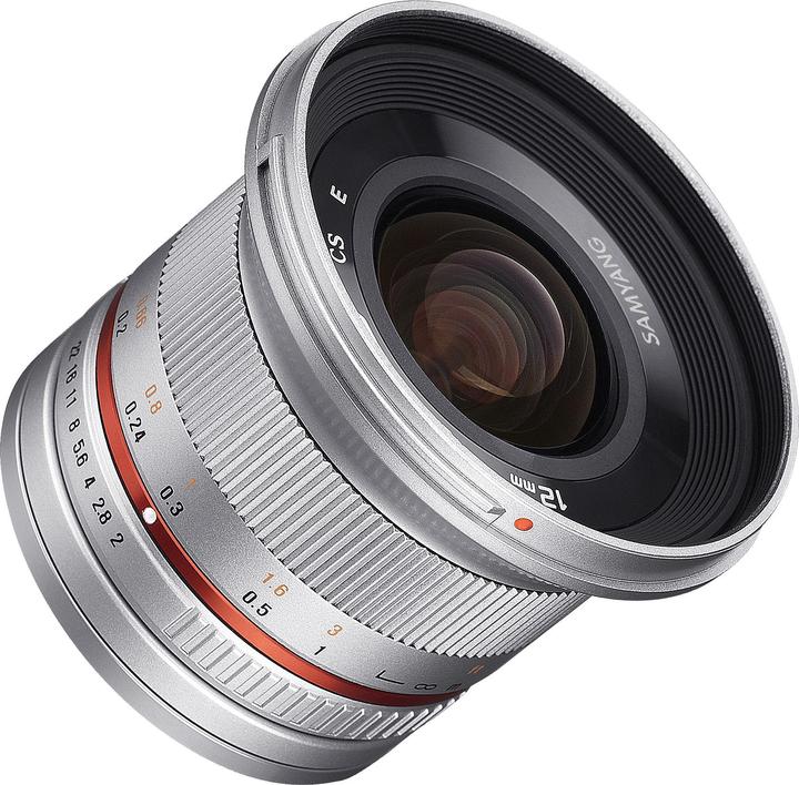 Produktbild Samyang 12mm f/2 NCS CS Fujifilm XF (Fujinon XF, APS-C / DX)