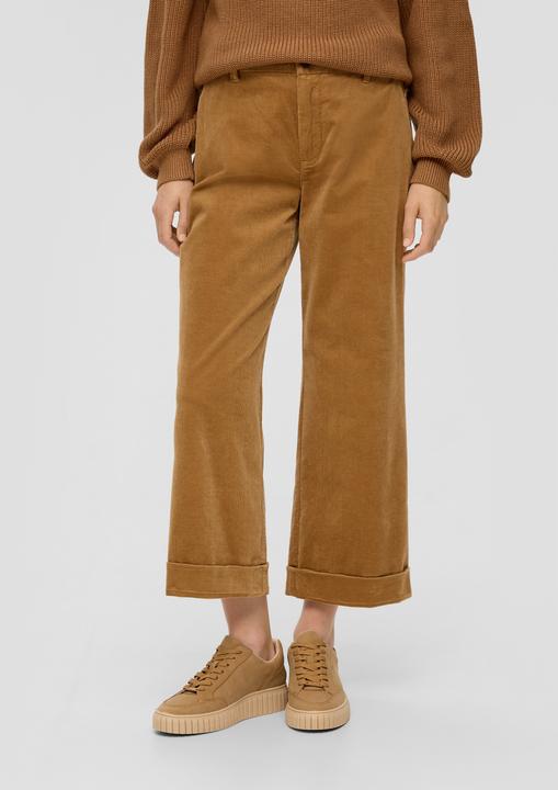 Produktbild s.Oliver Hose Regular: Culotte aus Cord (44)