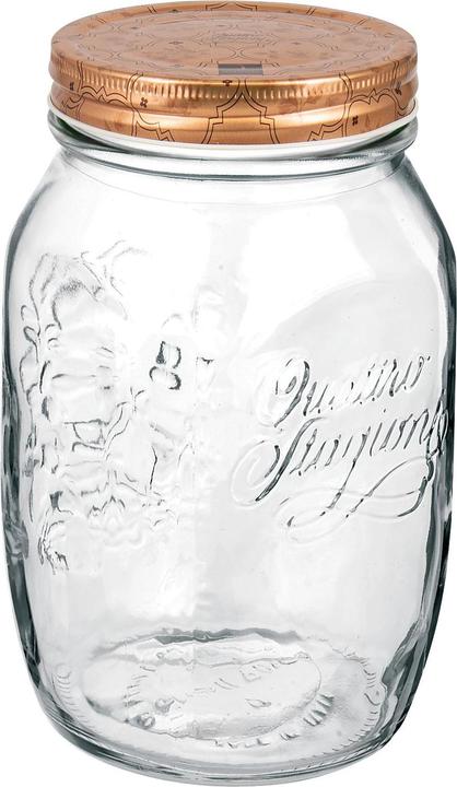 Image du produit Quattro Stagioni Pot de conserve QS1000ml mD cuivre (6 pcs, 1 l)