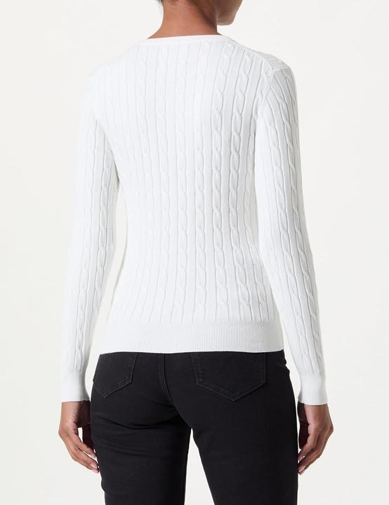 Produktbild GANT Stretch Cotton Cable Cardigan, Eggshell., 3XL (3XL)