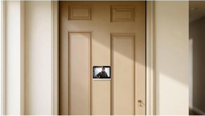 Actual product image Technaxx WLAN Türspion mit Kamera, 3MP Video, 4,3 Zoll LCD Display, Klingel, Nachtsicht, Bewegungsmelder (Digital)