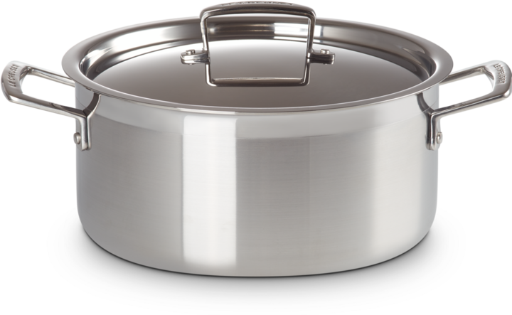 Actual product image Le Creuset 3-Ply (Pot, Stainless steel, Aluminium)