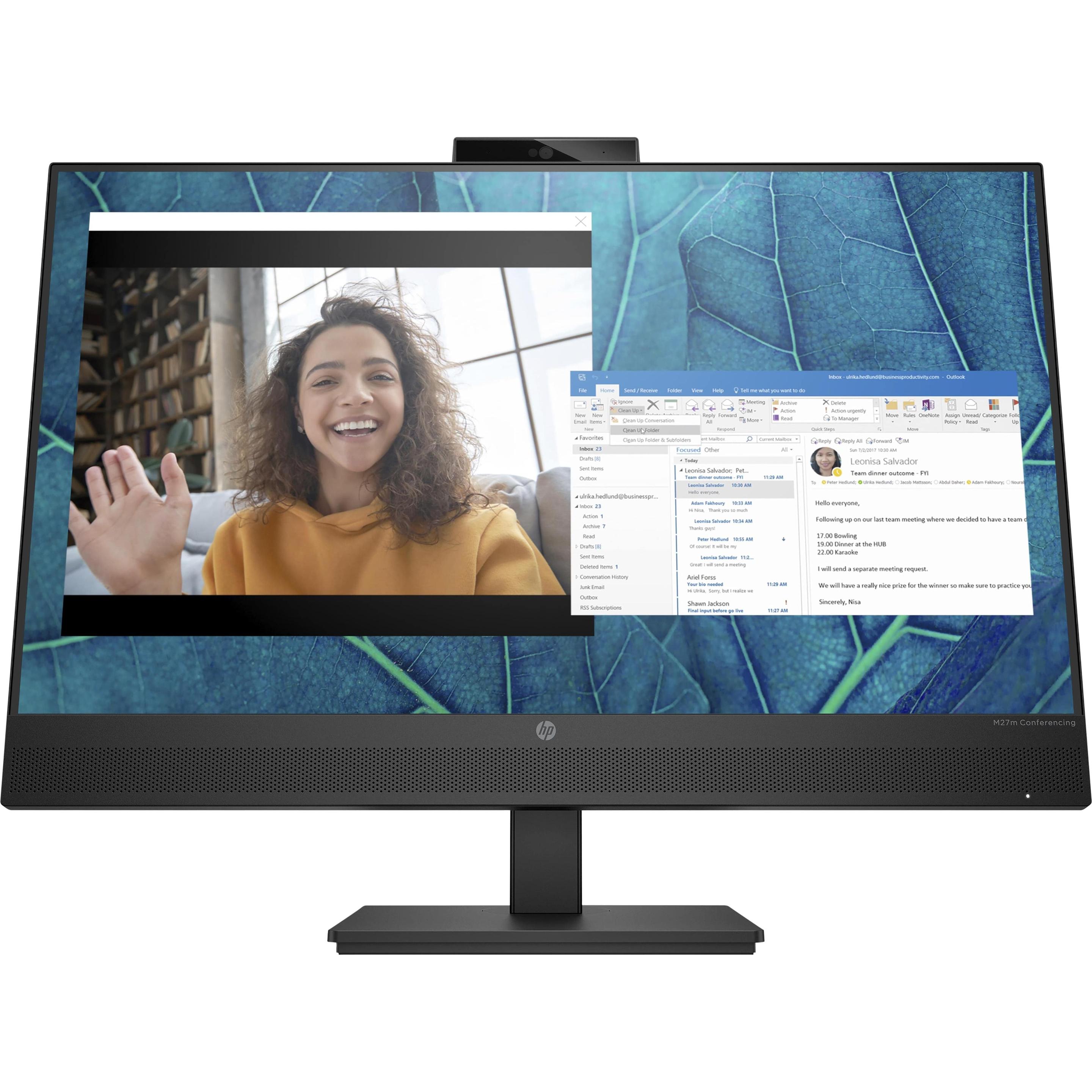 HP M27m (1920 x 1080 Pixel, 27"), Monitor, Schwarz