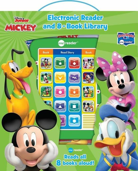 Image du produit Disney Mickey Mouse - Me Reader Lecteur électronique et 8 bibliothèque de livres sonores - PI Kids