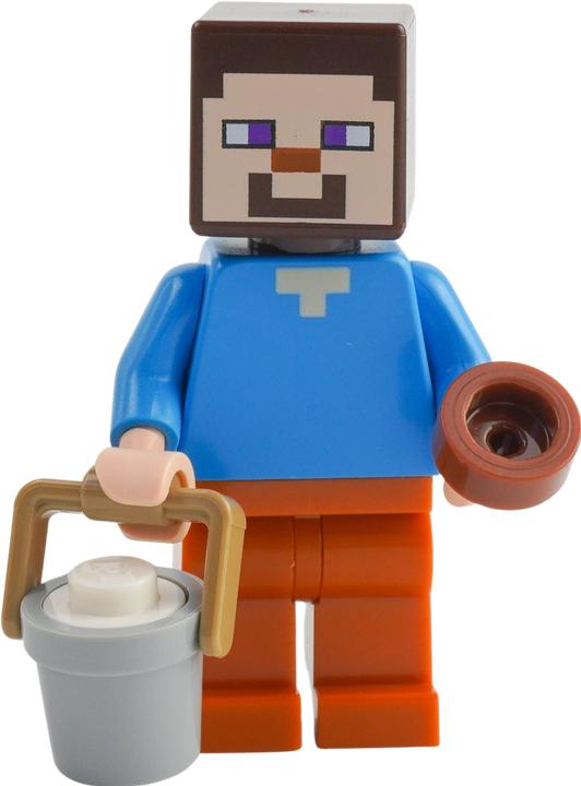 Actual product image LEGO Minecraft Mini-Set Nether Hero mit Strider - NEU! Menge 1x