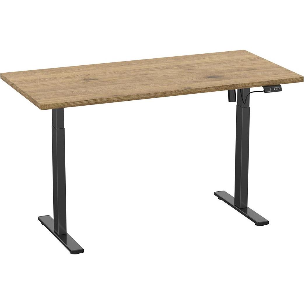 Ebuy24, Schreibtisch, Schreibtisch LonaE 160x80x71-120cm