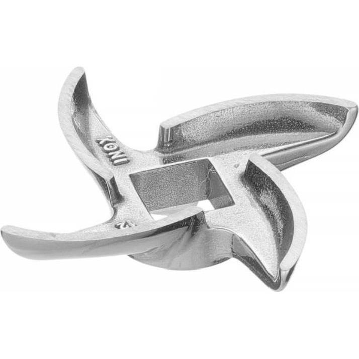 Gastro Hero Messer für Fleischwolf, Zubehör Mixen + Schneiden, Silber