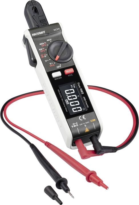 Immagine prodotto Voltcraft VC371 Pinza amperometrica digitale CAT III 600V Display (conteggi): 4000 (CAT III 600V)