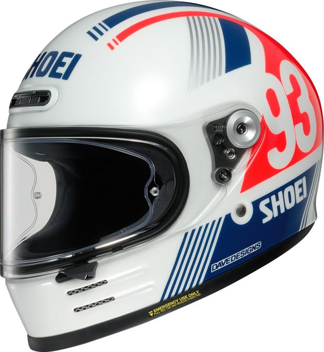 Produktbild Shoei Integralhelm Glamster MM93 Retro TC-10 (61 - 62 cm, XL)