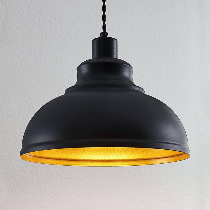 Produktbild Lindby Albertine Pendelleuchte Black (E27)