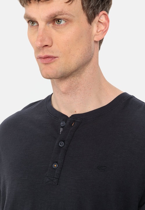 Produktbild Camel Active Henleyshirt aus nachhaltigem Organic Cotton (L)