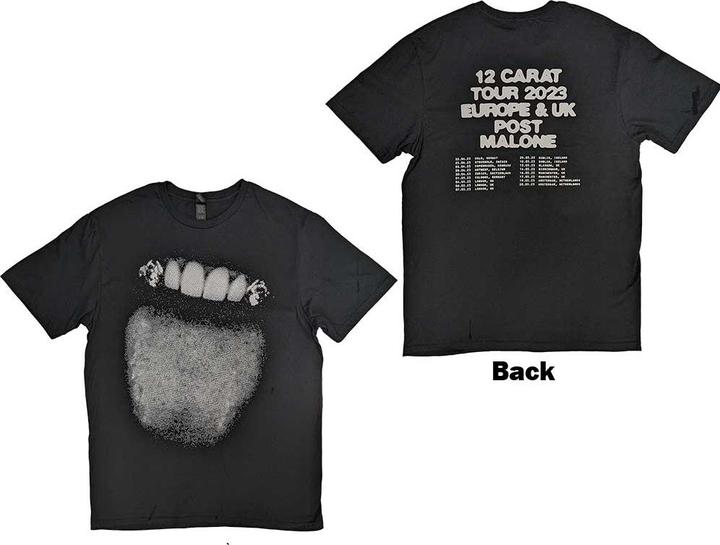 Immagine prodotto Post Malone Fangs 2023 Tour Dates Back Print (M)