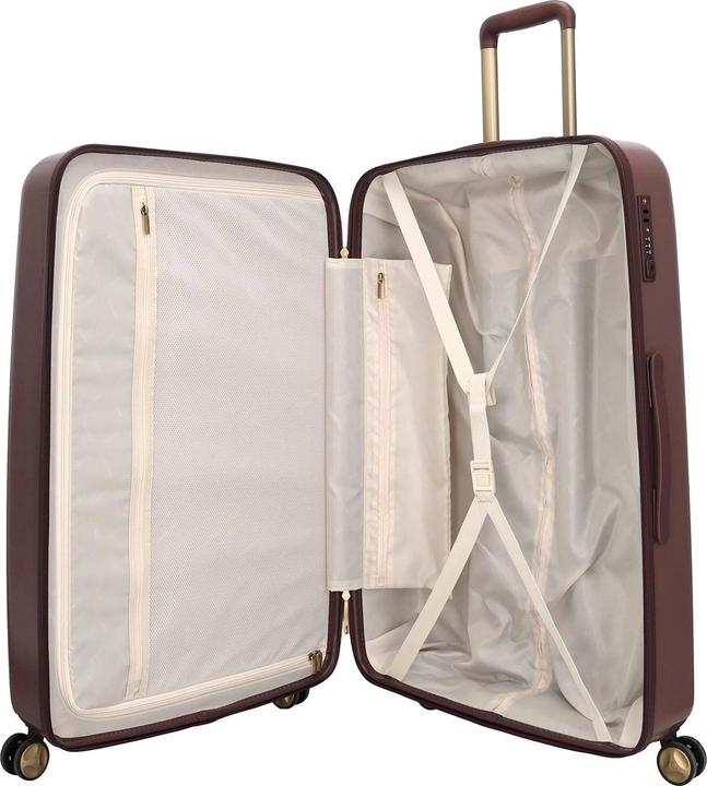 Immagine prodotto Charm Charme London Schönes Reisegepäck Set - 2 - TSA Slot - Bordeaux rot (35 l)