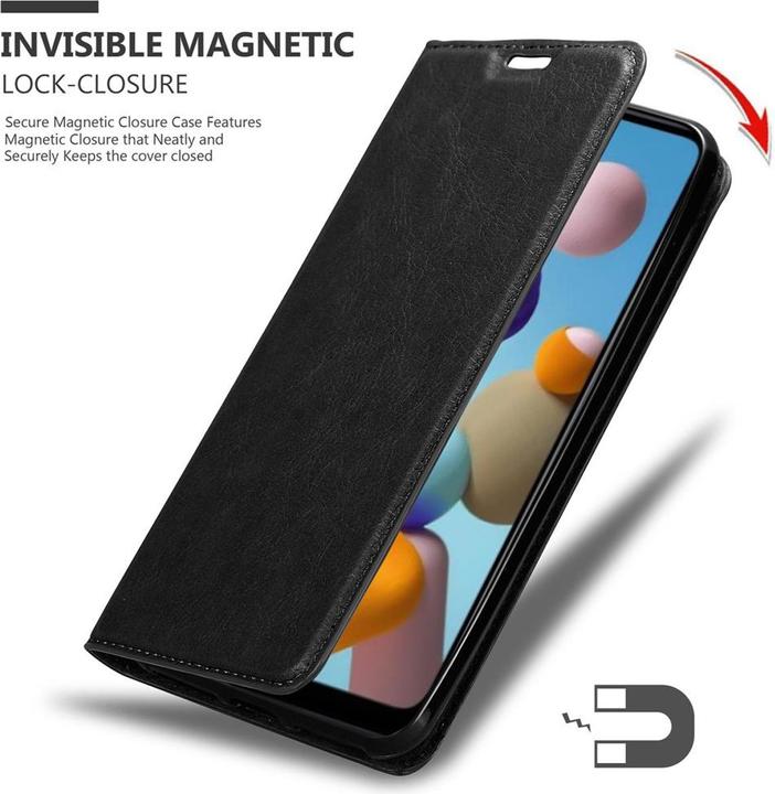 Immagine prodotto Cadorabo Copertina magnetica invisibile del libro (Samsung Galaxy A21)
