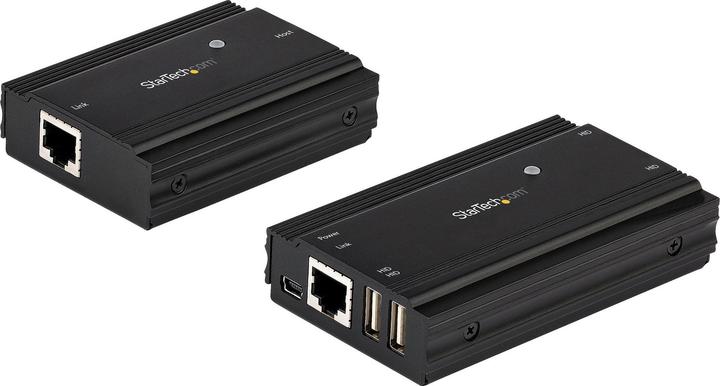 Produktbild StarTech com 4 Port USB 2.0 Extender-Hub über ein einzelnes CAT5e/CAT6 Ethernet Kabel (RJ45) - 100 m (USB-A, 4 Ports)