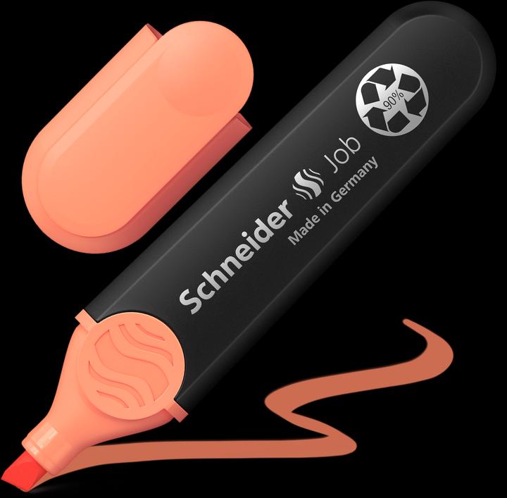 Produktbild Schneider Textmarker Job 150 Pastell pfirsich (Pfirsich, 5 mm, 1 x)