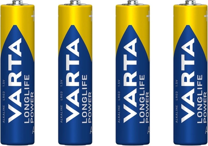 Productafbeelding Varta Vermogen met lange levensduur (4 Pcs., AAA, 1240 mAh)