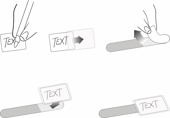 Actual product image Label-the-cable LTC Minir, pack of 10 (Velcro cable ties, 90 mm, 10 pcs.)