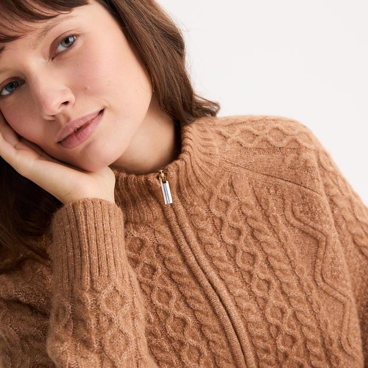 Produktbild Anne Weyburn Strickjacke mit Reissverschluss (M)