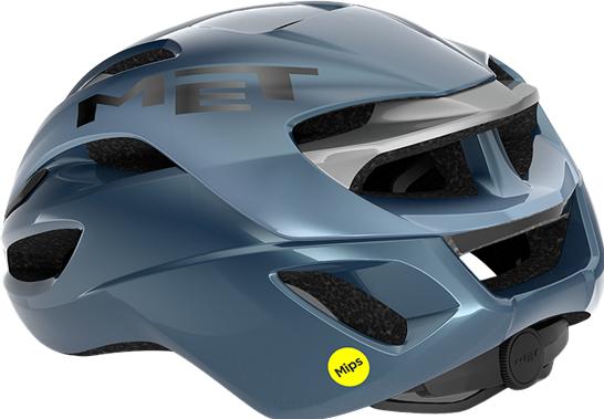 Produktbild MET Helm Rivale Mips, Navy Silver, Glossy, M (56 - 58 cm)