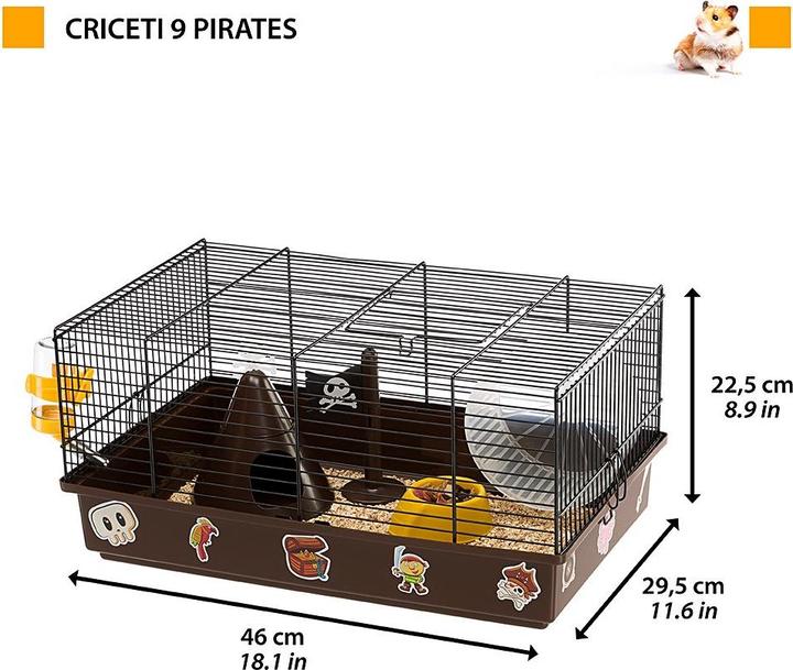 Produktbild Ferplast Hamster 9 Pirates - Narvas