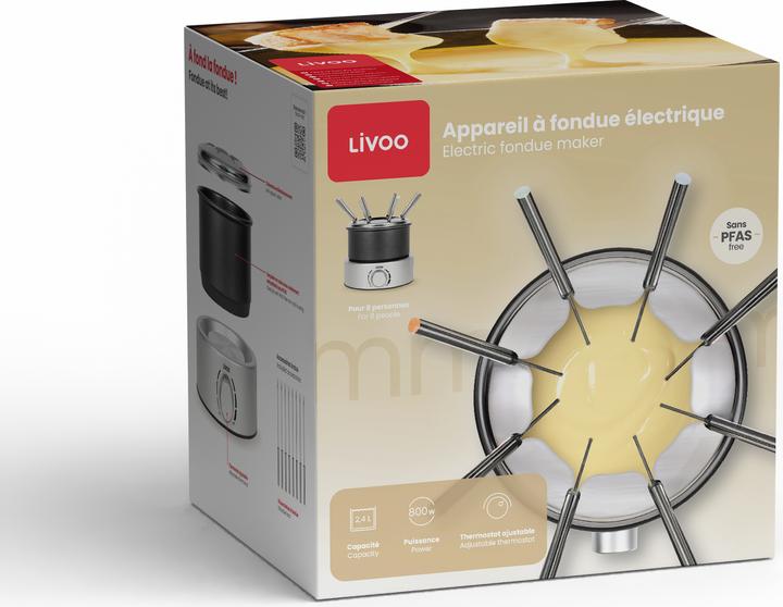 Actual product image Livoo Elektrisches Fonduegerät